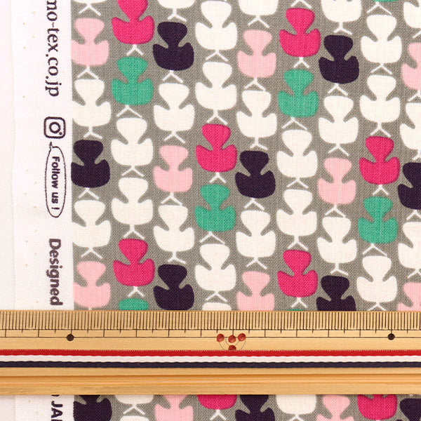 [Quantity starting from 5] Fabric 『Sheeting Pygmy World Geometric Pattern AP31702-4E"