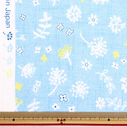 [Quantity starting from 5] Fabric "Broad Wetage Light Blue SHUFLFL-LBL"