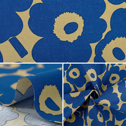 [数量从5开始] 织物 “ Marimekko Mini Unikko Navy 066475-582"