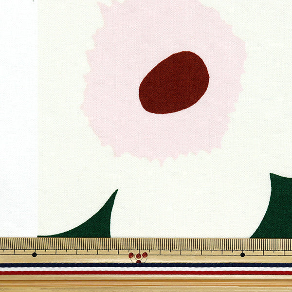[数量从5开始] 织物 “ Marimekko Pieni Unikko Green 065205-613"