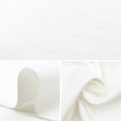 [From quantity 5] Fabric "Frannel plain white YNL2082-01WH"