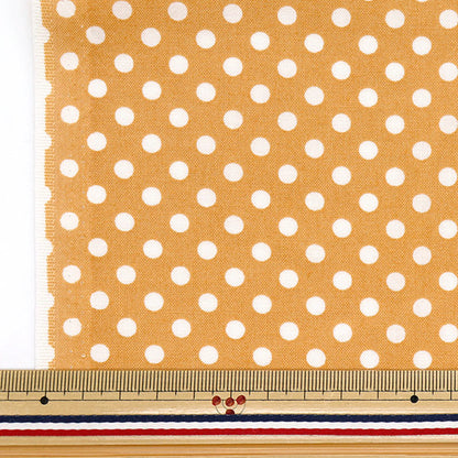 [Quantity starting from 5] Fabric 『Sheeting Dot Beige SEDOT-BE"