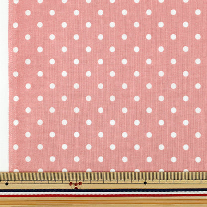 [Quantity from 5] Fabric 『Scare Print Mini dot pink SQMDOT-PK"