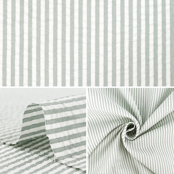 [Quantity starting from 5] Fabric "Soccer Stripe Grey SUC-ST-1GY"