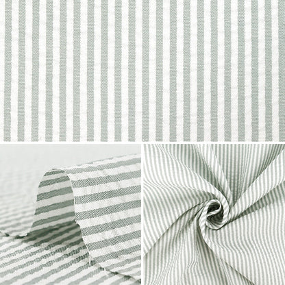 [Quantity starting from 5] Fabric "Soccer Stripe Grey SUC-ST-1GY"