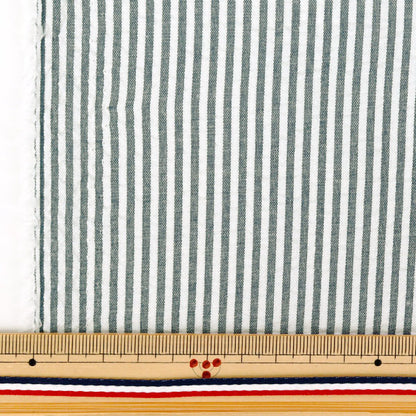 [Quantity starting from 5] Fabric "Soccer Stripe Navy SUC-ST-3NV"