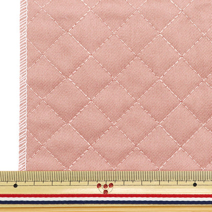 Fabric "A super water-repellent twill quilt that repels water very wellCut Cloth Approx. 135cm x 50cm Smoky Coral CQPL-TWTC-SCO"