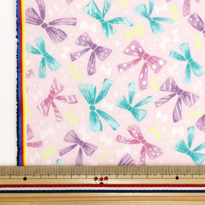 [From quantity 5] Fabric "Super water -repellent polyester that repels water very much Ribbon Pink HP-RIB-PI"
