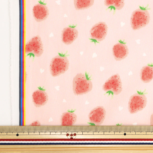 [From quantity 5] Fabric "Super water-repellent polyester Swissy strawberry pink pink HP-SHBER-PI"