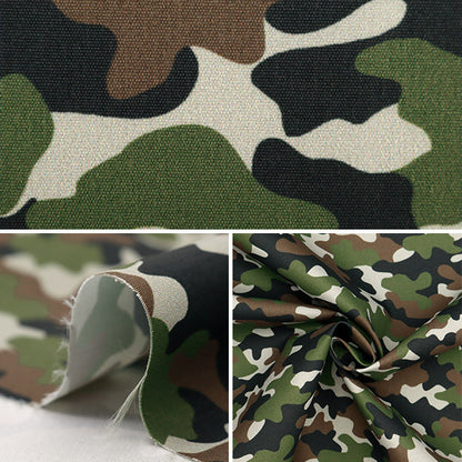 [From quantity 5] Fabric "Super water-repellent polyester Meiko-khaki that repels water very much HP-camo-kh"