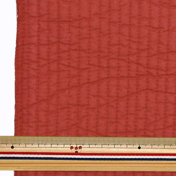 [Quantity starting from 5] Fabric "Ibul Quilt Red KOF-53H-R"