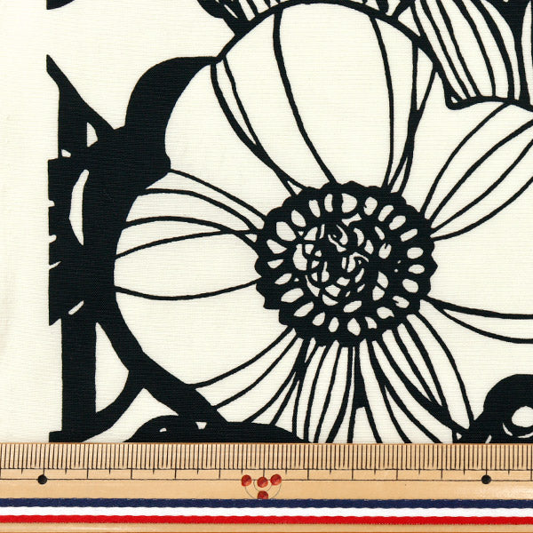 [Quantity starting from 5] Fabric "Suhakon Cloth Nylon Taslan" Artificial Flowers White UP5947-A" COTTON KOBAYASHI