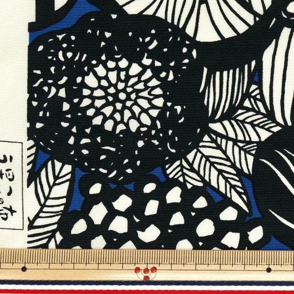 [Quantity starting from 5] Fabric "Suhakon Cloth Nylon Taslan" Artificial Flowers Blue UP5947-C" COTTON KOBAYASHI
