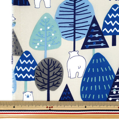 [Quantity from 5] Fabric "nylonOxford Forest Ivory SG-171-1A"