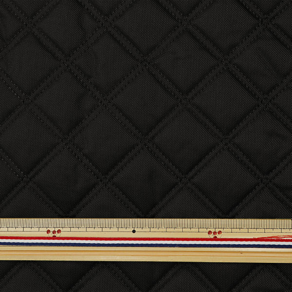 [From quantity 5] Fabric "nylonOxfordQuilt Black HMF-17-BK"