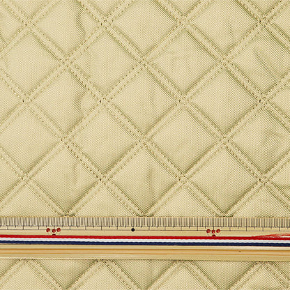 [From quantity 5] Fabric "nylonOxfordQuilt beige HMF-17-BE"