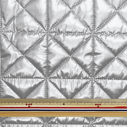 [From quantity 5] Fabric "Metallic Quilt Silver HMF-18H-SV" KIYOHARA