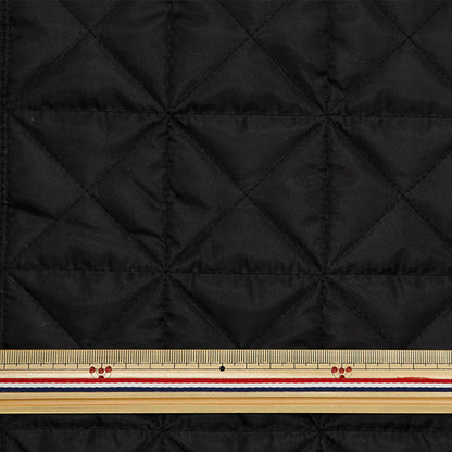 [From quantity 5] Fabric "Metallic Quilt Black HMF-18H-BK" KIYOHARA