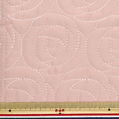 [From quantity 5] Fabric "Rose quilt pink NRF-09H-P" KIYOHARA