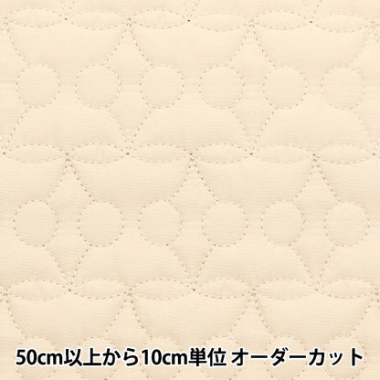 [From quantity 5] Fabric "Quilting Nerori Rose Cherry Quilt Off White NRF-10H-OW"