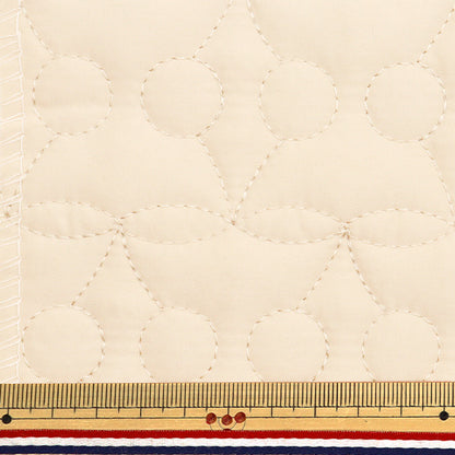 [From quantity 5] Fabric "Quilting Nerori Rose Cherry Quilt Off White NRF-10H-OW"