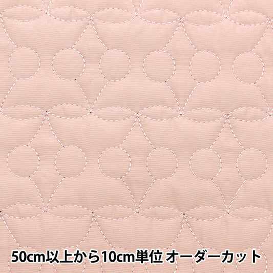 [From quantity 5] Fabric "Quilting Nerori Rose Cherry Quilt Pink NRF-10H-P"