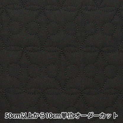 [From quantity 5] Fabric "Quilting Nerori Rose Cherry Quilt Black NRF-10H-BK"