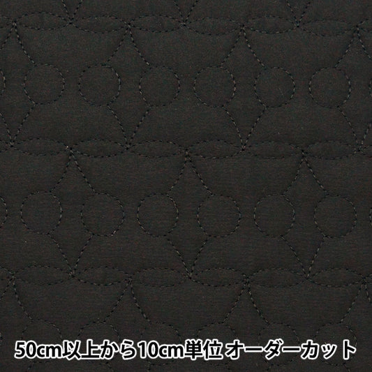 [From quantity 5] Fabric "Quilting Nerori Rose Cherry Quilt Black NRF-10H-BK"