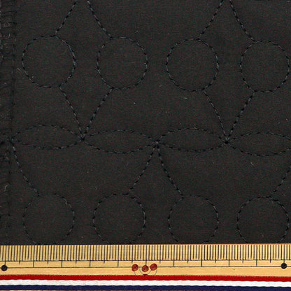 [From quantity 5] Fabric "Quilting Nerori Rose Cherry Quilt Black NRF-10H-BK"