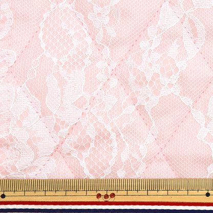 [From quantity 5] Fabric "Quilting Nerori Rose Lace Quilt Pink NRF-11H-P"