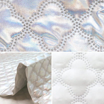 Fabric "Twinkle Quilt" Cut Cloth Approx. 135 x 50 cm Moroccan Silver C-Q5596-3E"