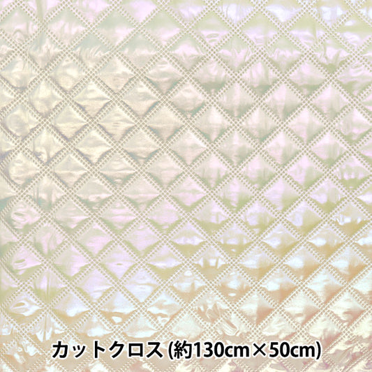 Fabric "Twinkle Quilt" Cut Cloth Approx. 135 x 50 cm Koushi White C-Q5596-4A"