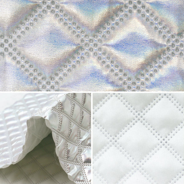 Fabric "Twinkle Quilt" Cut Cloth Approx. 135 x 50 cm Koushi Silver C-Q5596-4E"