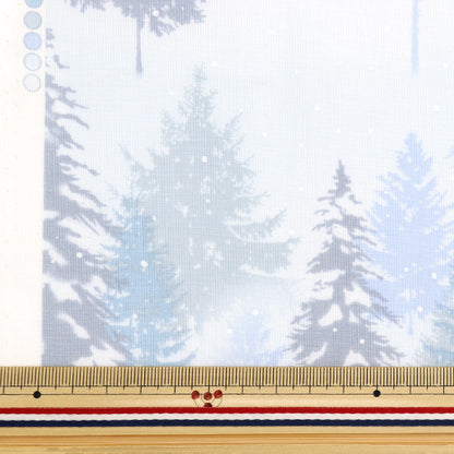 Fabric "Christmas print Cut Cloth Momino Thursday Winter Scenery Approximately 108cm x 50cm Saxophone C-DX10449L-A "