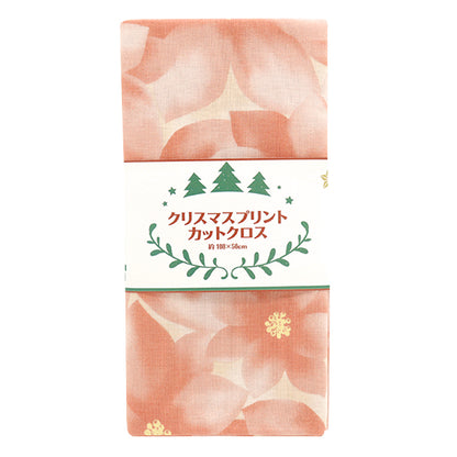 Fabric "Christmas print Cut Cloth Pointzia about 108cm x 50cm Pink C-DX10532L-C "