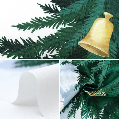 Fabric "Christmas tree panelCut Cloth Approximately 108cm x 73cm Ivory C-DX10617L-A"