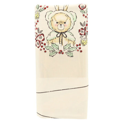 织物 『板材织物 天然圣诞面板 剪布 大约110厘米x 100厘米C-YGA76030-1"