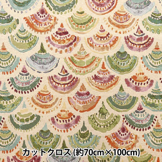 生地 『スペイン製ゴブランカットクロス 約65cm×100cm C-YJ-6ORELEAN』