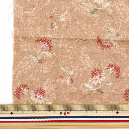 生地 『パッチワーク カットクロス 約33cm×50cm クリサンテーム ピンク C-DG10652S-B』