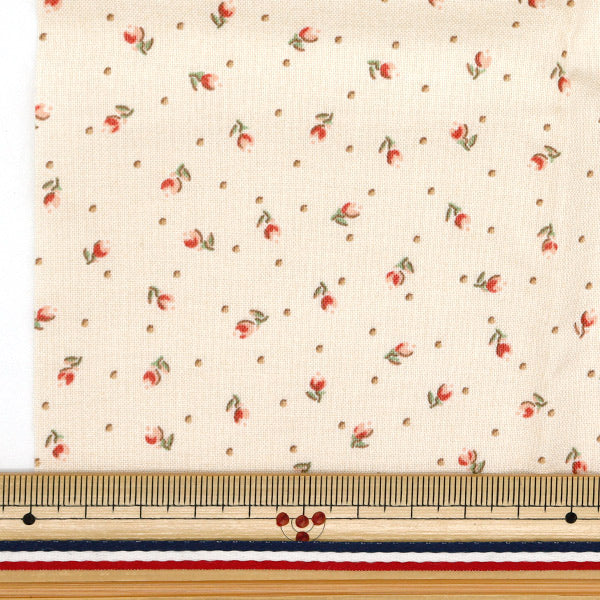 Fabric 『Quilting Cut Cloth Approx. 33cm x 50cm Bourgong Light Pink C-DG10654S-A"