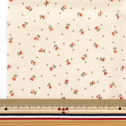 Fabric 『Quilting Cut Cloth Approx. 33cm x 50cm Bourgong Light Pink C-DG10654S-A"