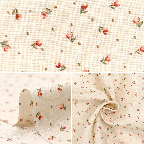 Fabric 『Quilting Cut Cloth Approx. 33cm x 50cm Bourgong Light Pink C-DG10654S-A"