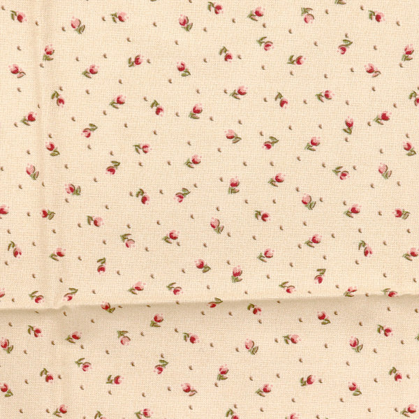 Fabric 『Quilting Cut Cloth Approx. 33cm x 50cm Bourgong Beige C-DG10654S-B"