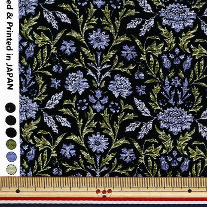 [Quantity starting from 5] Fabric 『Oxford Essential Garden Victoria Navy AP51801-1D"