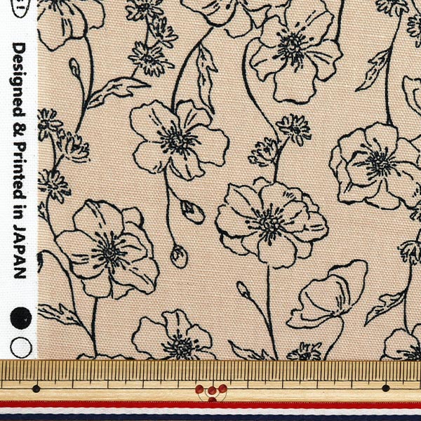 [Quantity starting from 5] Fabric 『Oxford Essential Garden Line Pink AP51801-4A"