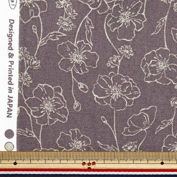 [Quantity starting from 5] Fabric 『Oxford Essential Garden Line Charcoal AP51801-4C"