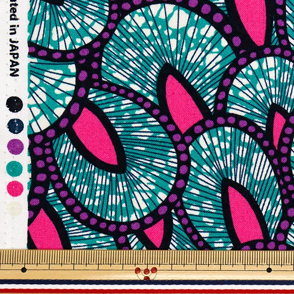 [Quantity starting from 5] Fabric 『Sheeting African-style Scale F color AP52805-2F"