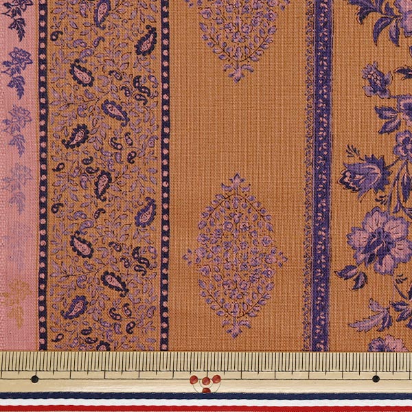 [Quantity starting from 5] Fabric "AsianSheetingDie Orange x Blue SP3900-2B"