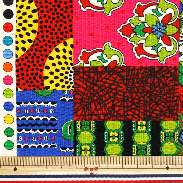 [Quantity starting from 5] Fabric 『Sheeting African taste QuiltingPattern AP52804-1C"