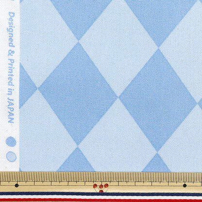 [Quantity starting from 5] Fabric 『Oxford Diamond Blue SP5600-B"